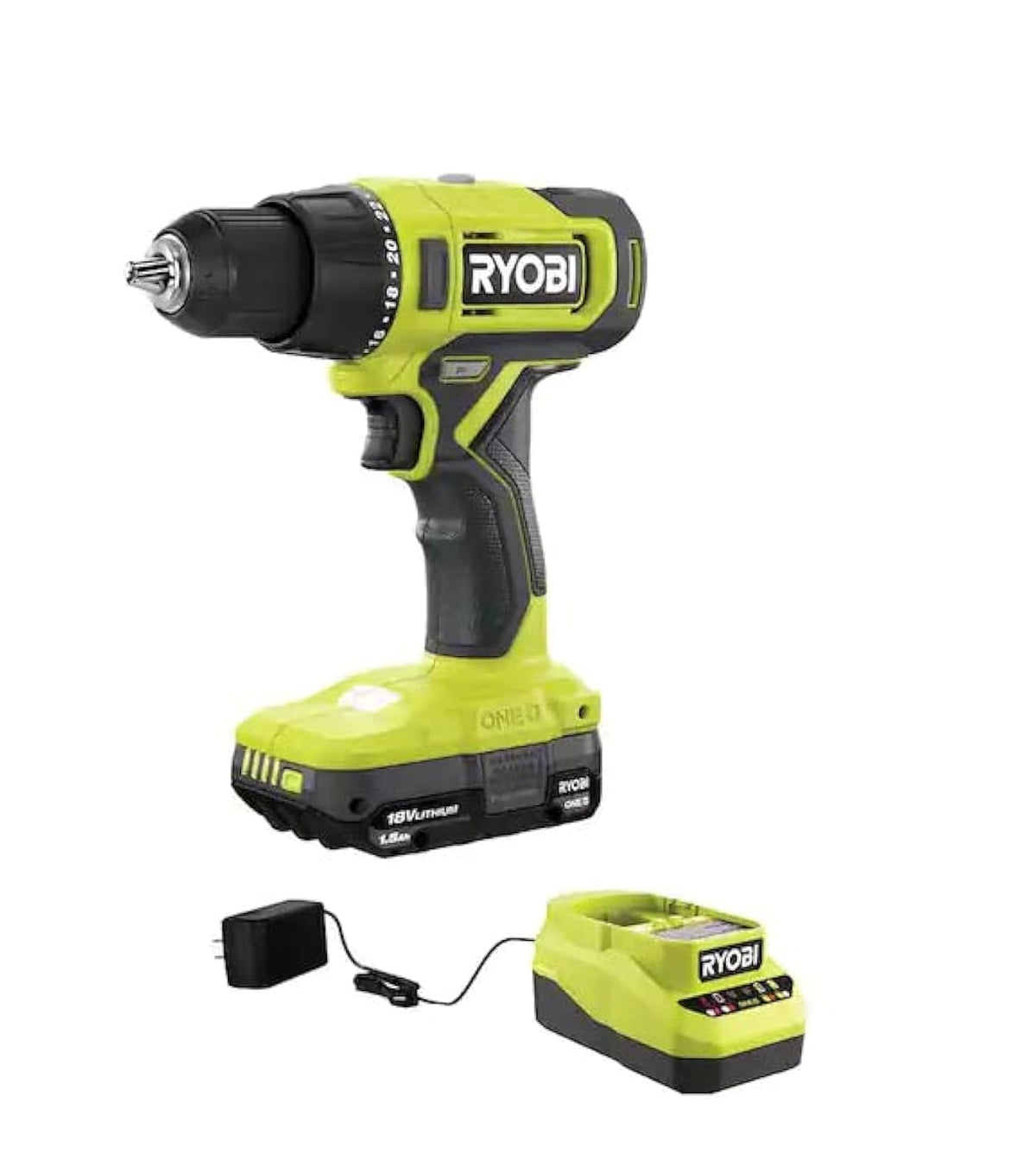 18V Cordless 1/2 in. Drill/Driver Kit with Battery and Charger W935