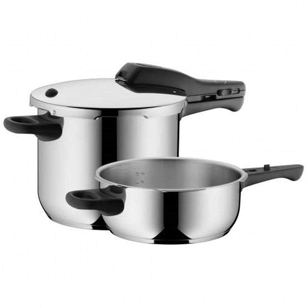 2-Piece Stainless Steel Pressure Cooker Set U3902