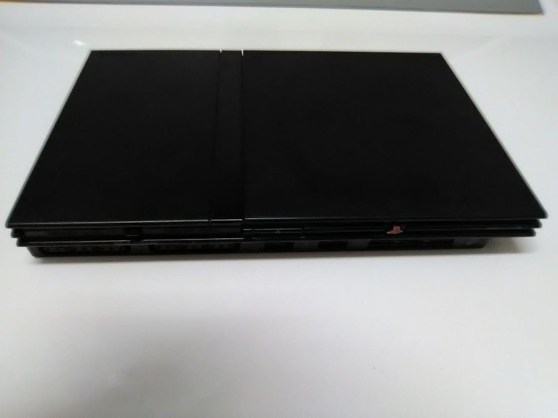Play Station 2 Slim Console Black Gaming System U445579