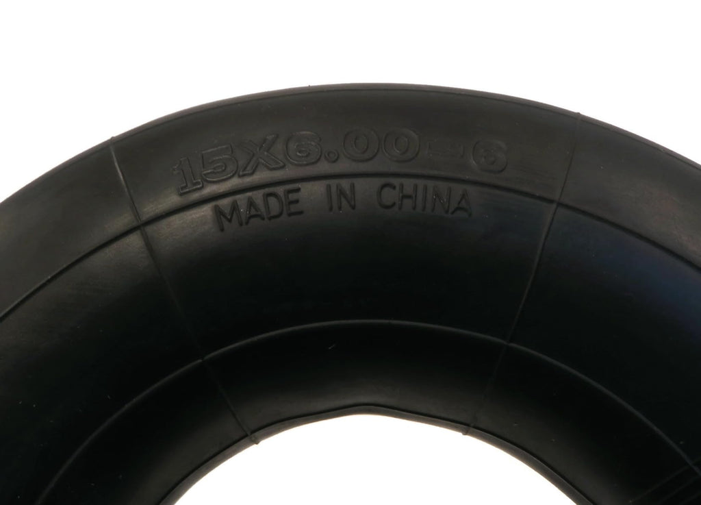 Tire Inner Tubes 15x6.00x6 TR13 Straight Valve Stem Pack of 4 Y988