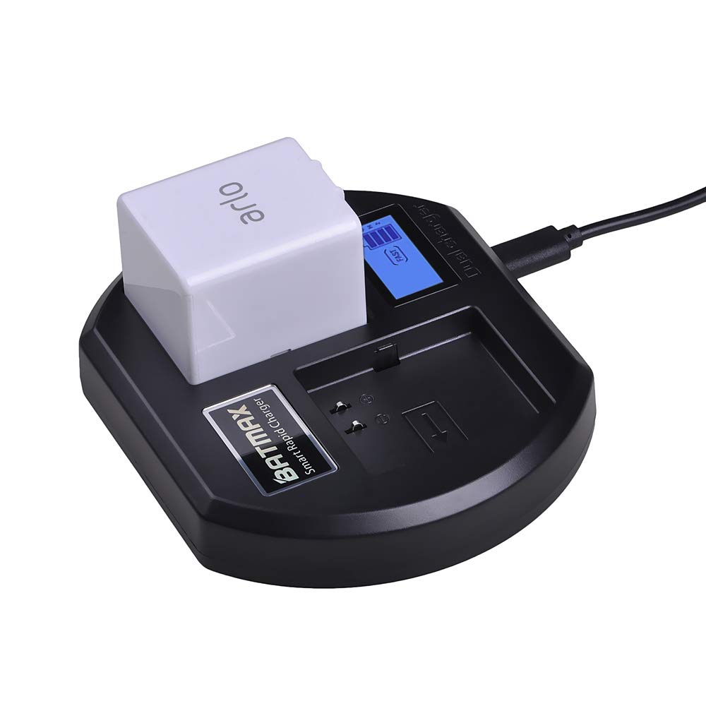 LCD Dual Battery Charger Station X69227