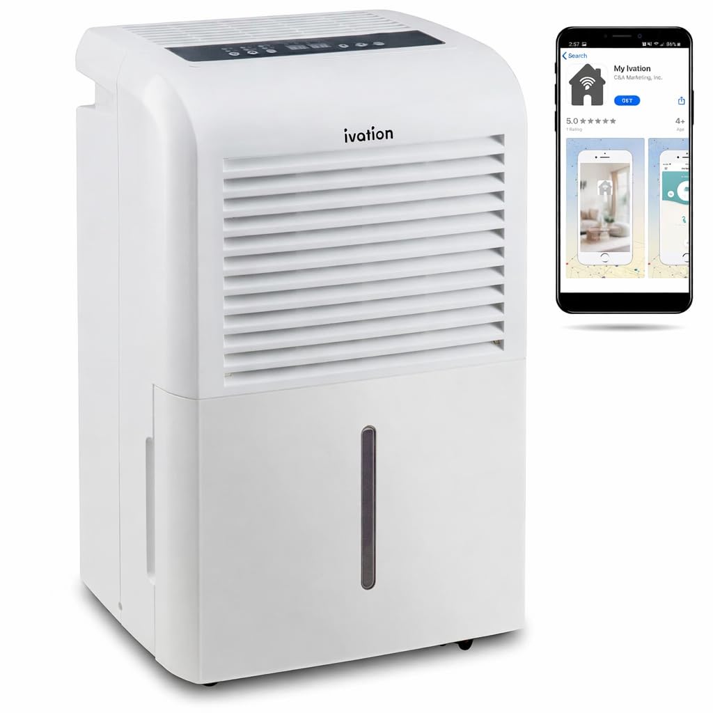 50 Pint Smart Wi-Fi Dehumidifier with Hose V773130