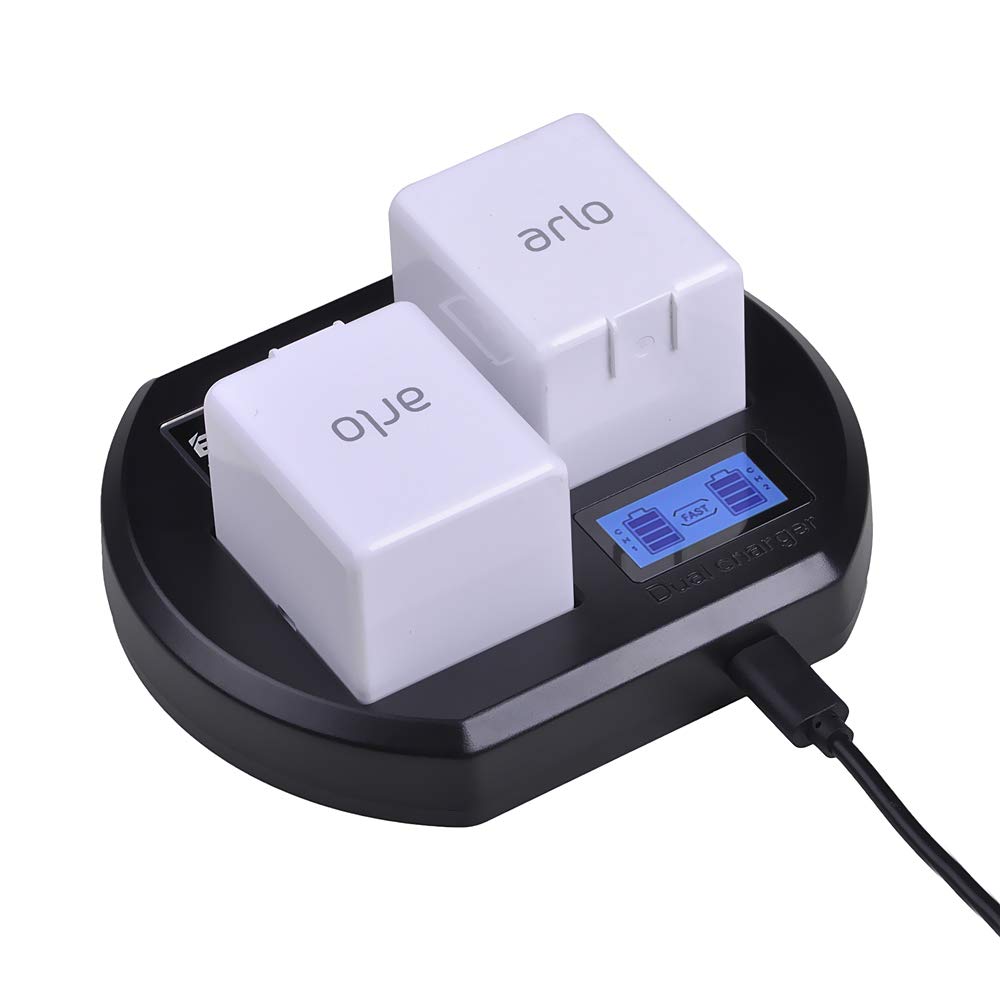 LCD Dual Battery Charger Station X69227