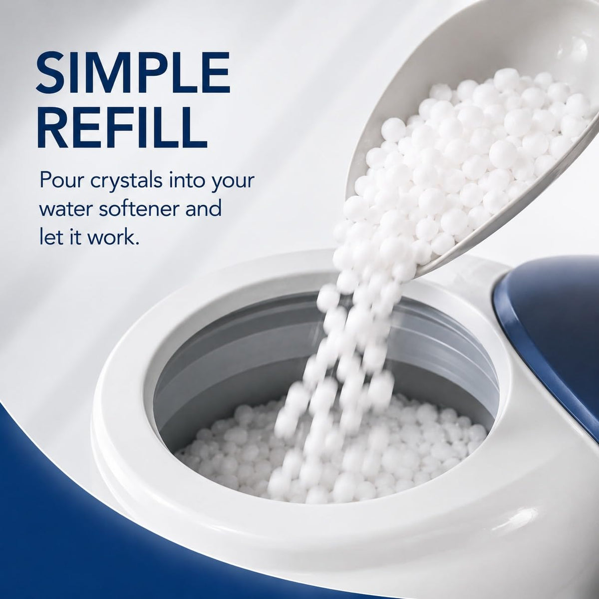 Water Softener Salt Crystals 40 lb 2 Pack R438401