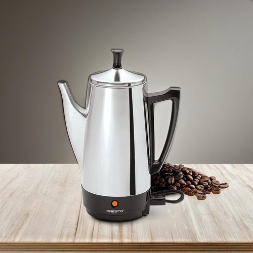 12-Cup Stainless Steel Coffee Maker D8698