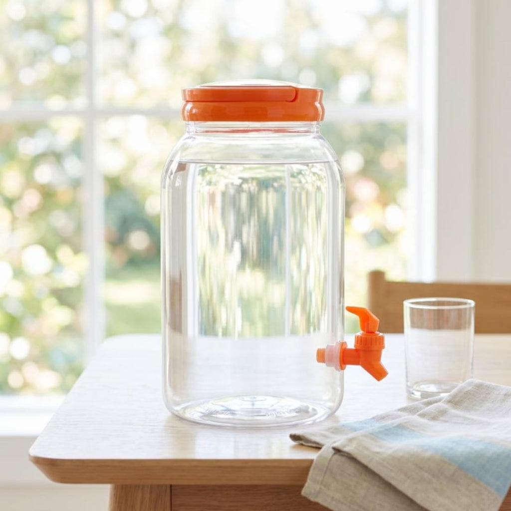Clear 3.8L Beverage Dispenser with Spigot G6998