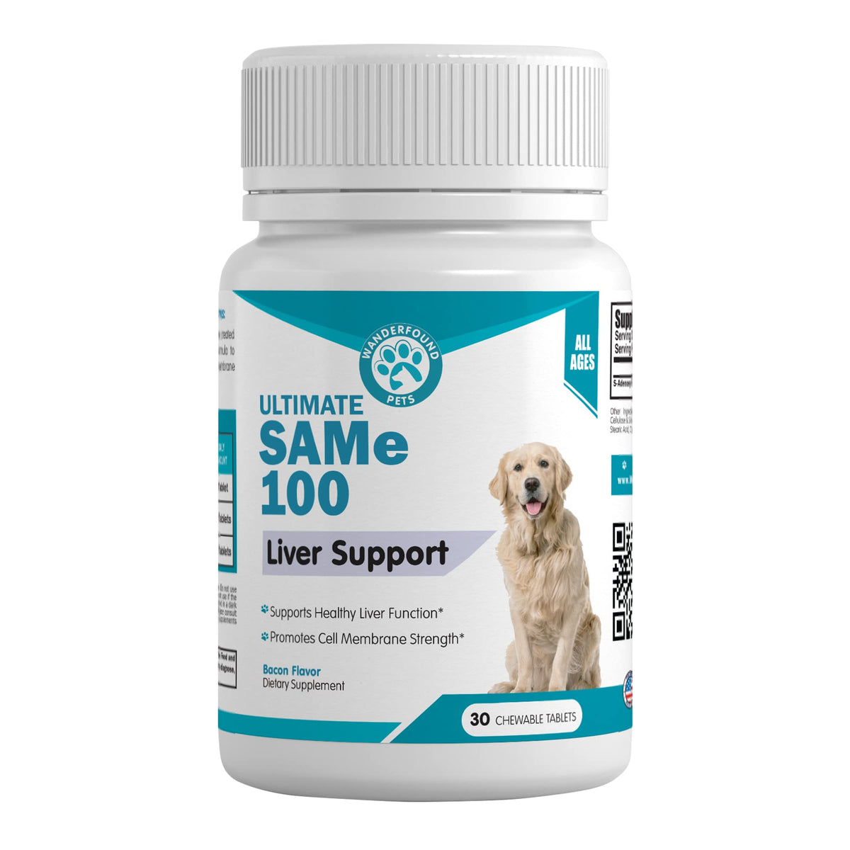 Milk Thistle & SAMe100 for Dogs F3422