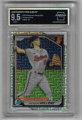 Graded Mint+ 9.5 Refractor Baseball Card P916