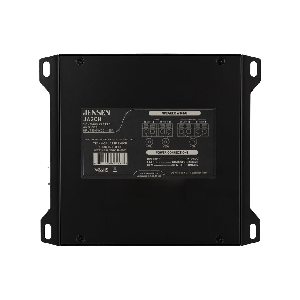 2-Channel Class-D Car Amplifier 600W Peak W8217