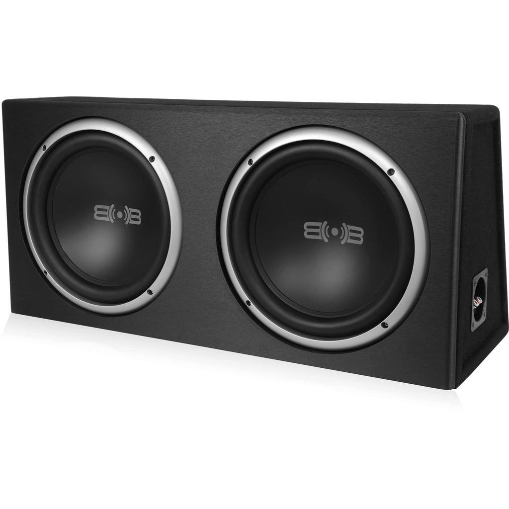 1000W Dual 10" Car Subwoofer with Ported Enclosure F296588