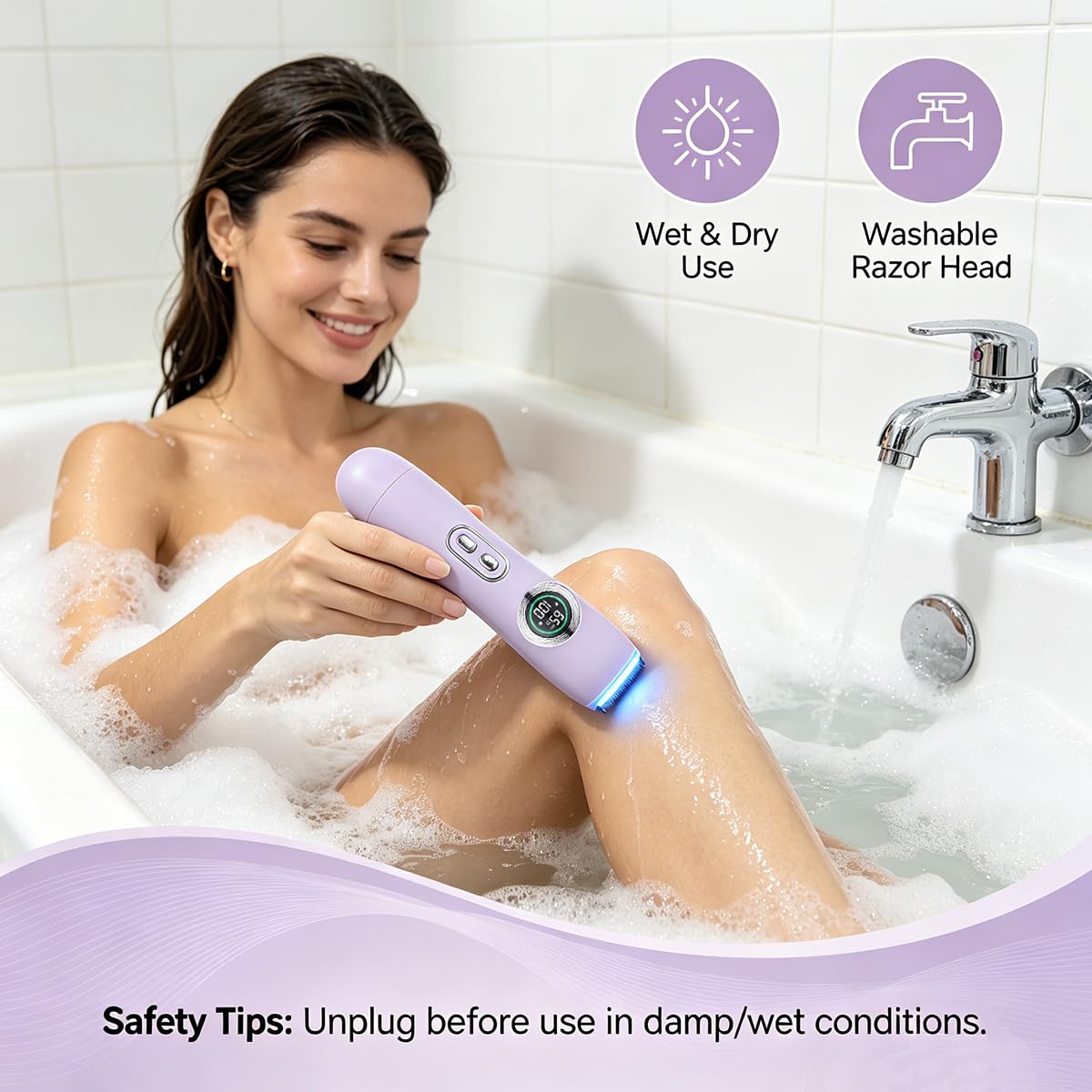 2-in-1 Electric Shaver & Razor C259667
