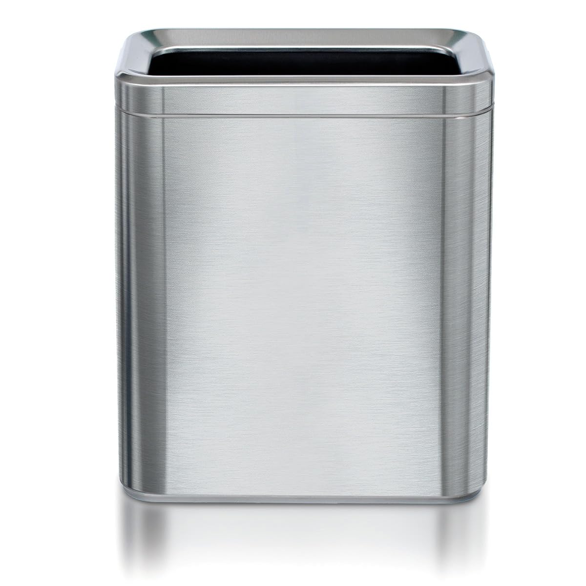2.6 Gallon Stainless Steel Slim Trash Can with Removable Bucket I197
