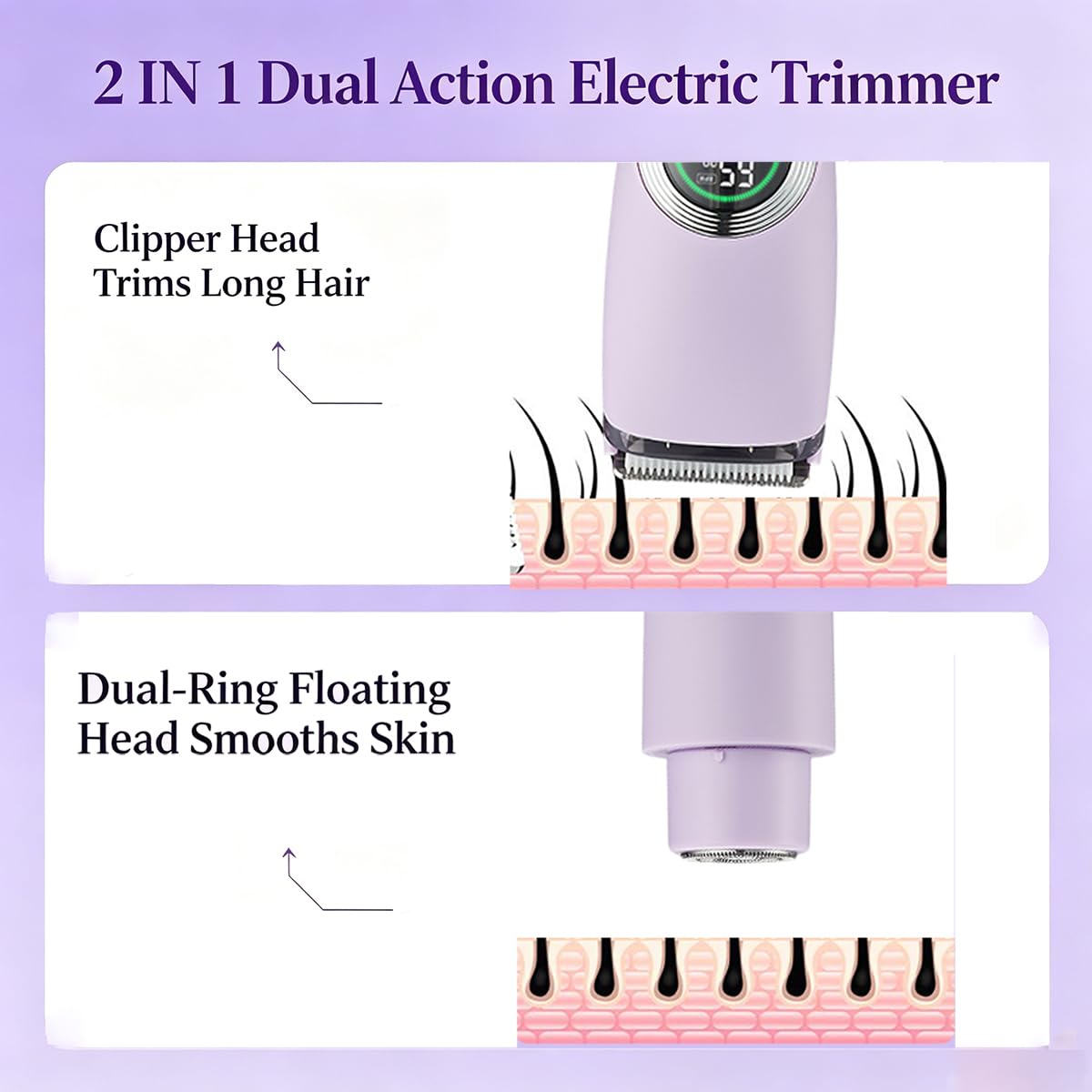 2-in-1 Electric Shaver & Razor C259667