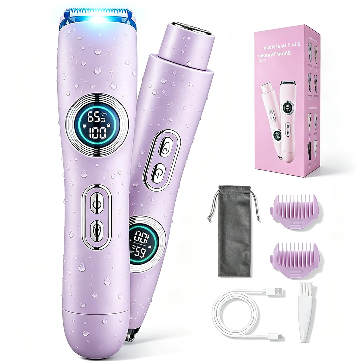 2-in-1 Electric Shaver & Razor C259667
