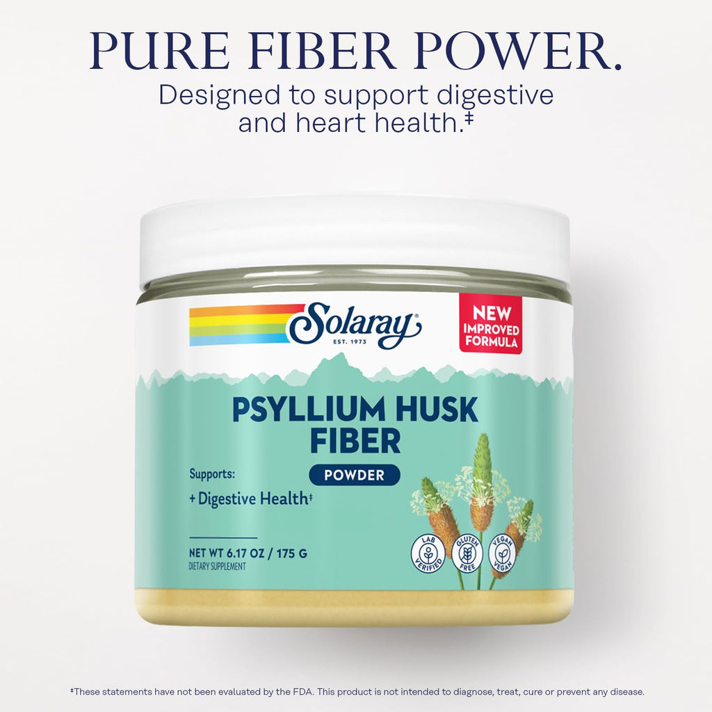 Psyllium Husk Powder Fiber Supplement 6.17 OZ F4189