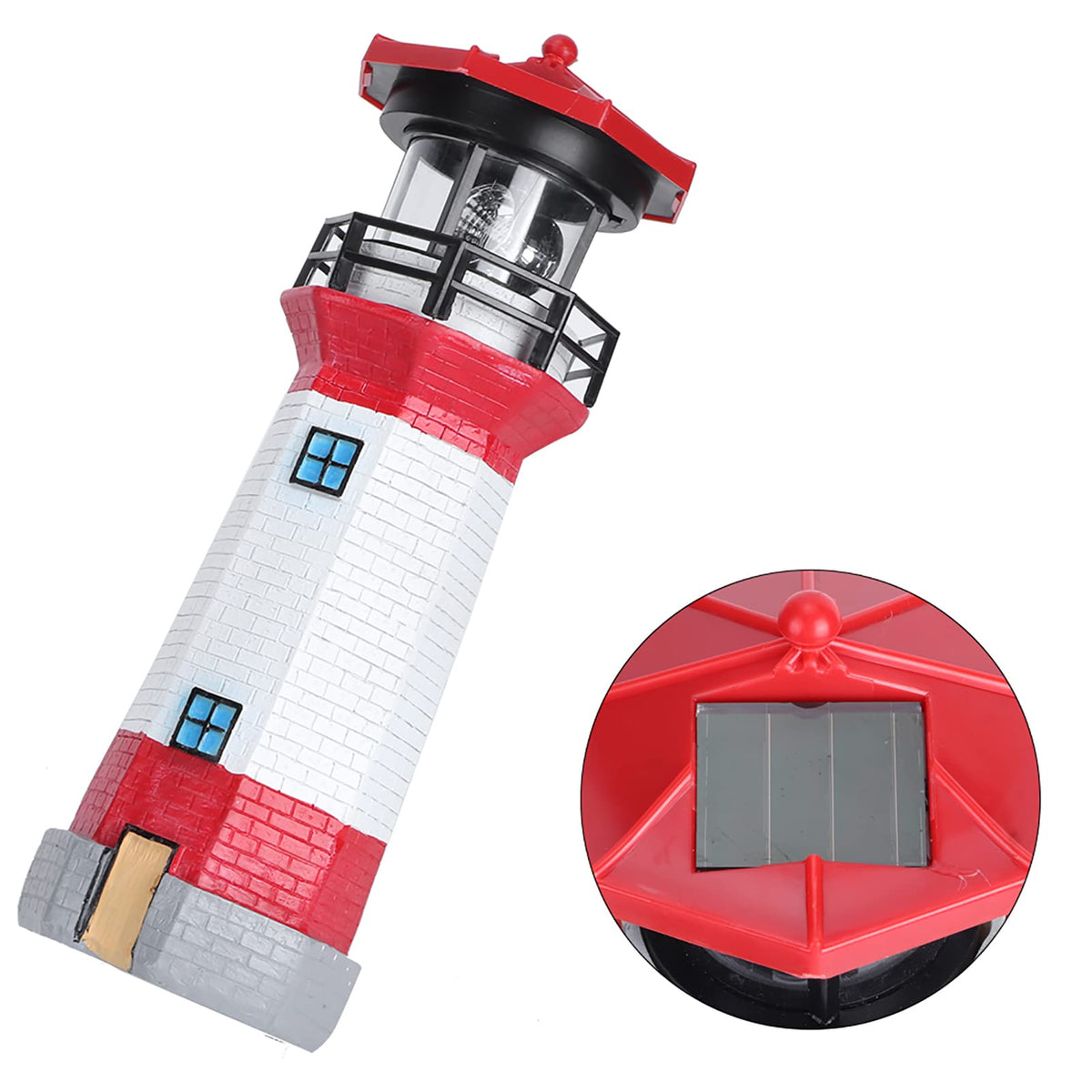 Solar Powered LED Lighthouse Z705