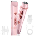 Dual-Head Electric Body Hair Trimmer IP67 Waterproof USB-C Rechargeable Y878025