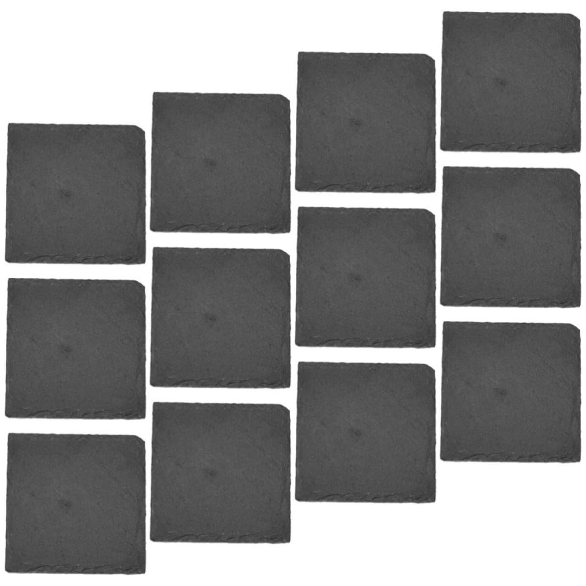 12pcs Natural Stone Coasters Set X85747