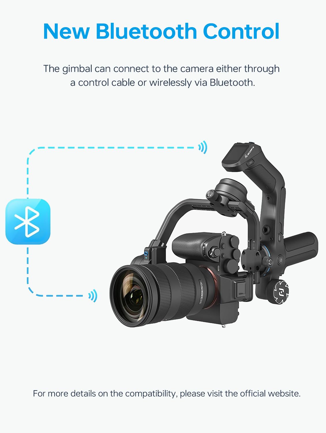Camera Gimbal Stabilizer with AI Tracking S3025
