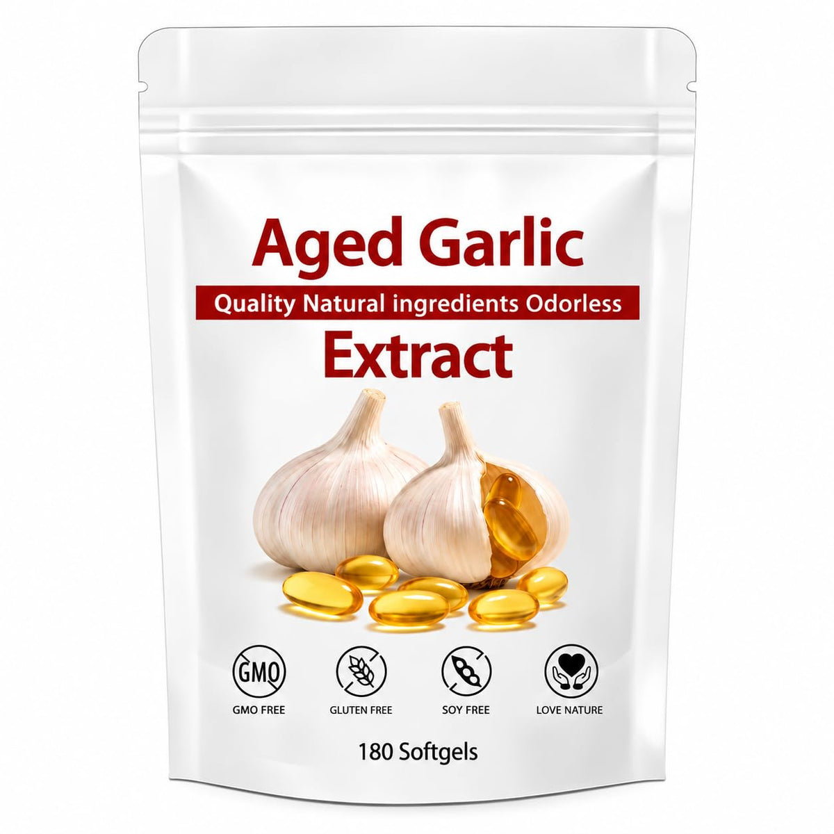 Aged Garlic Extract 180 Softgels M102