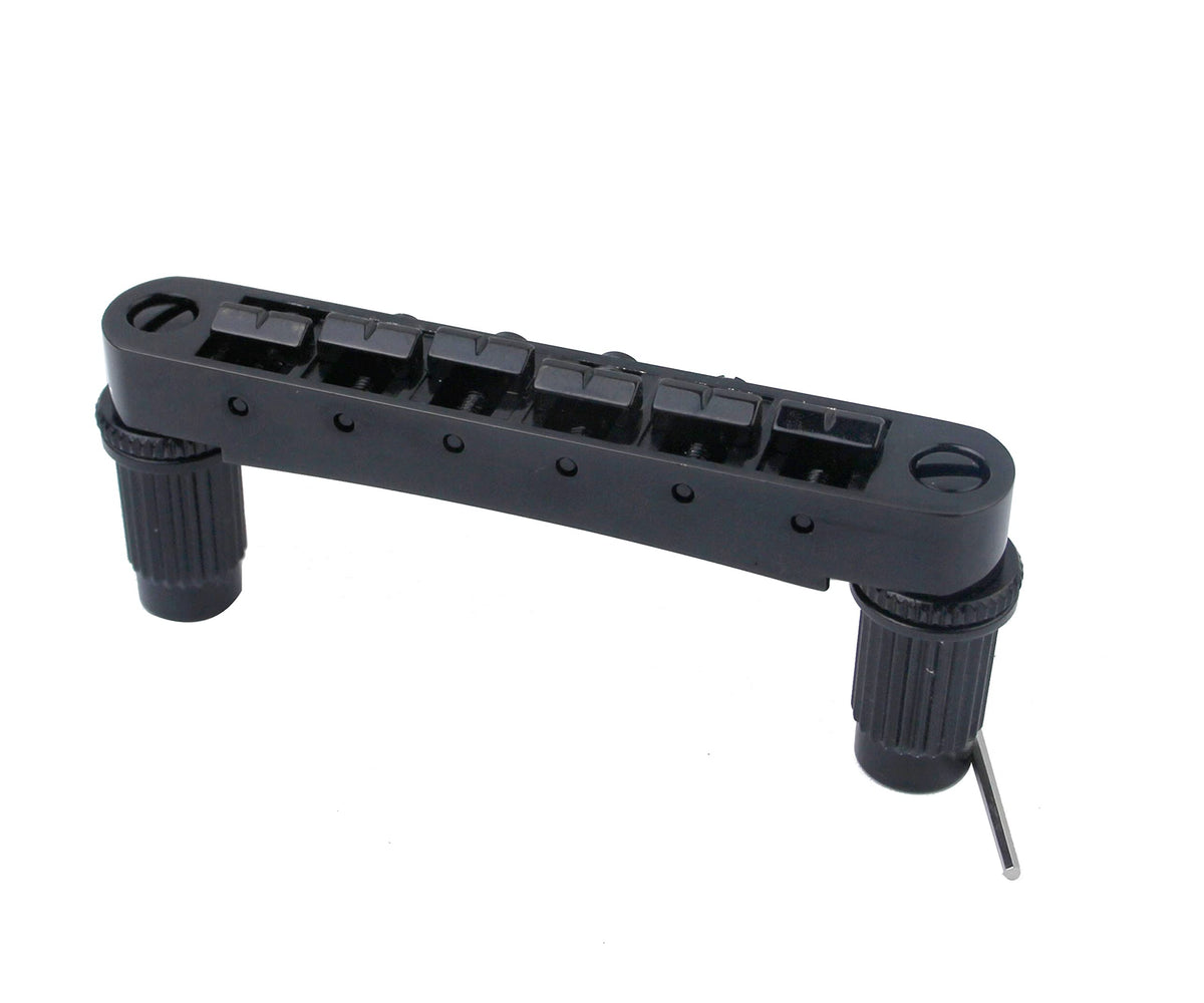 Black Guitar Saddle Bridge F8611