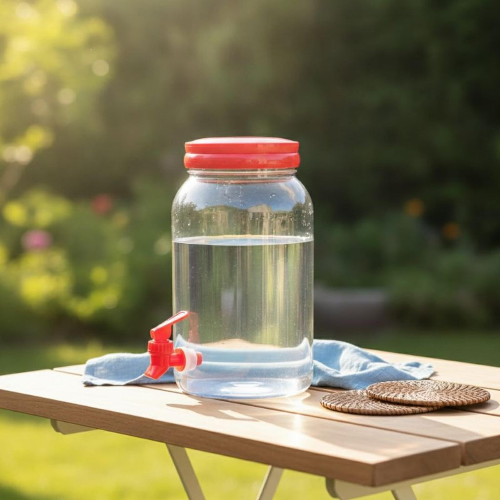 Clear 3.8L Beverage Dispenser with Spigot G6998