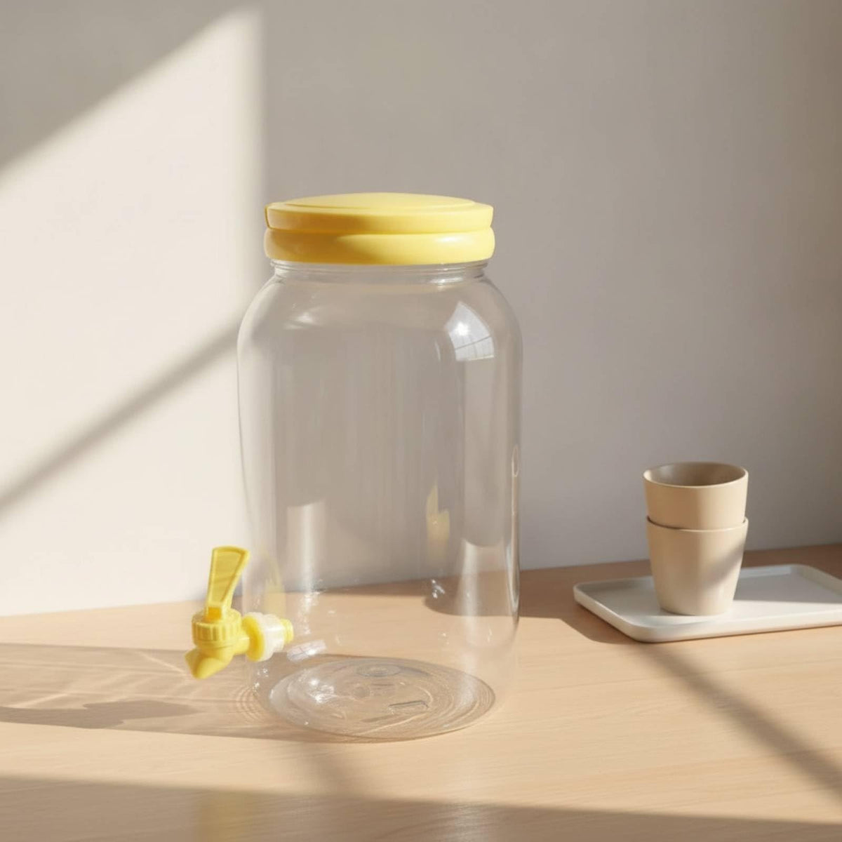Clear 3.8L Beverage Dispenser with Spigot G6998