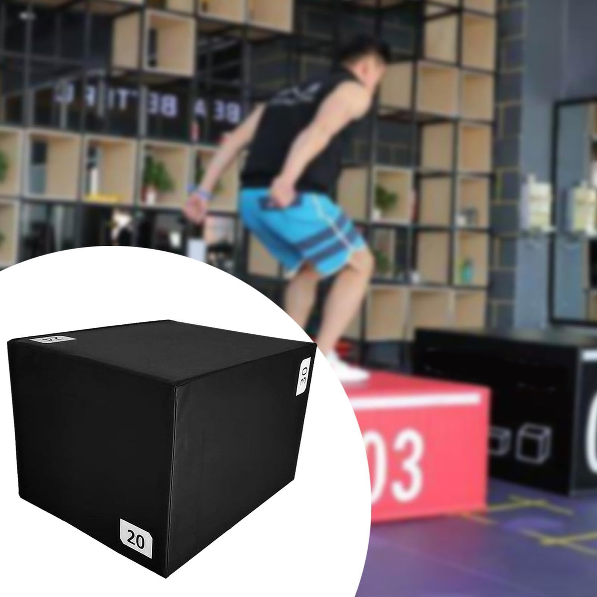3 in 1 Plyometric Jump Box B8874