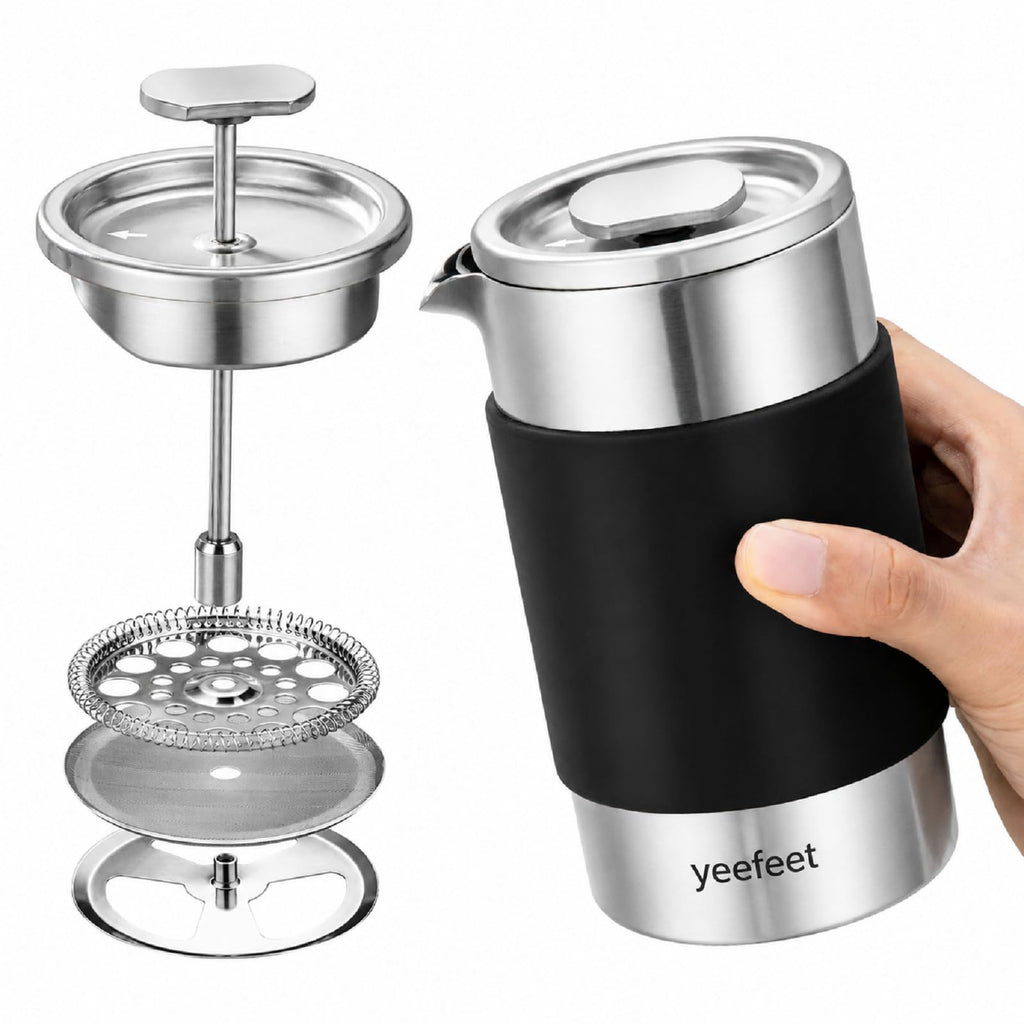 12 oz Stainless Steel French Press P119