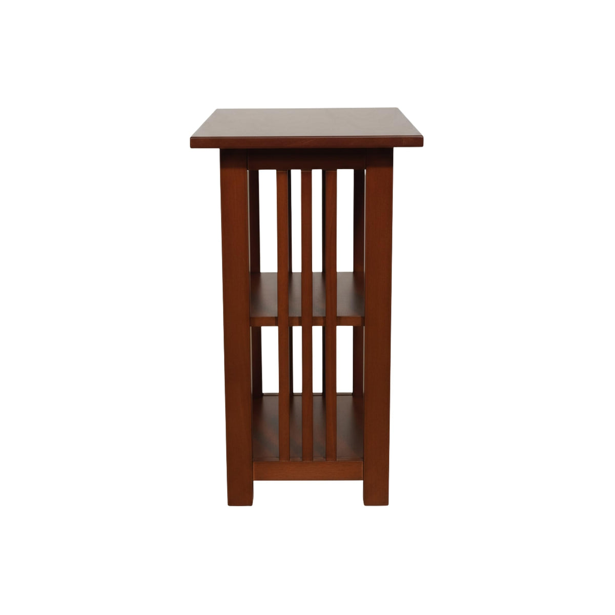 Cherry 3-Tier End Table V48122