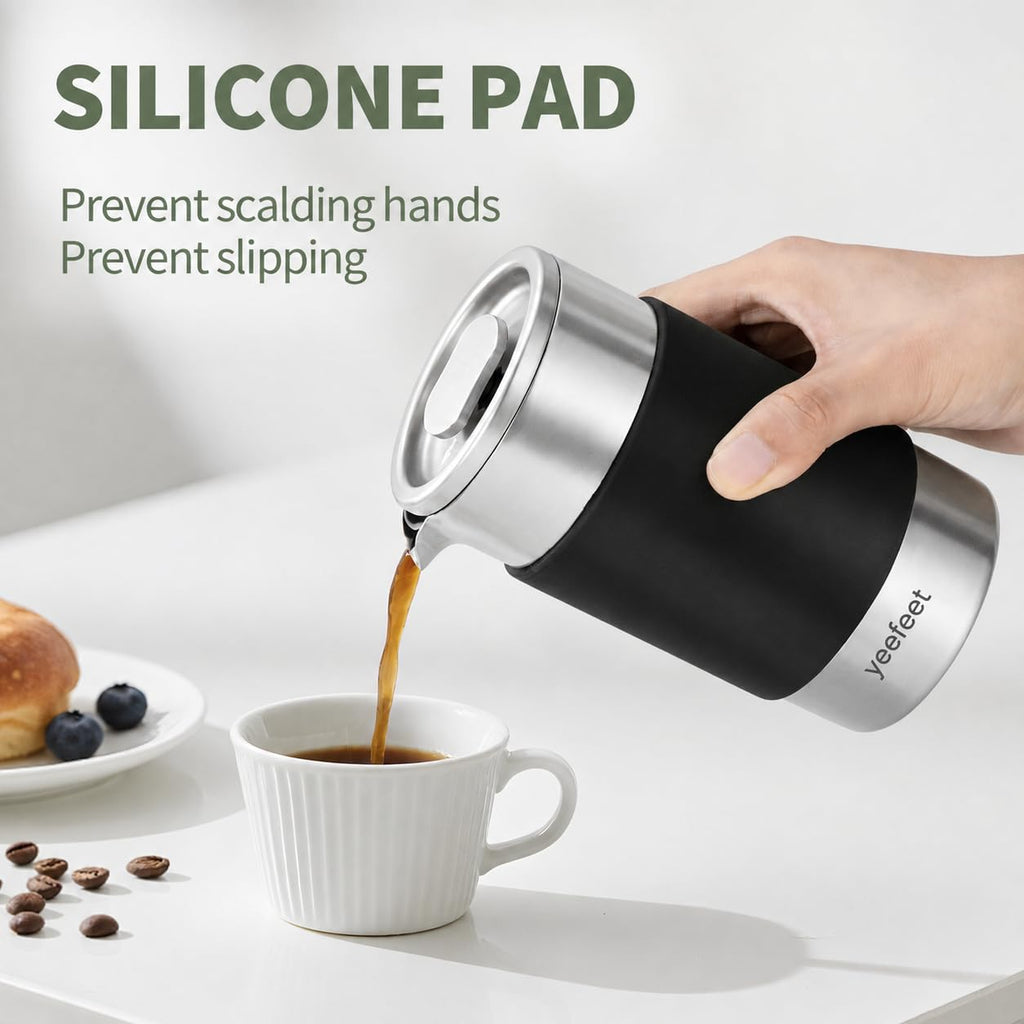 12 oz Stainless Steel French Press P119