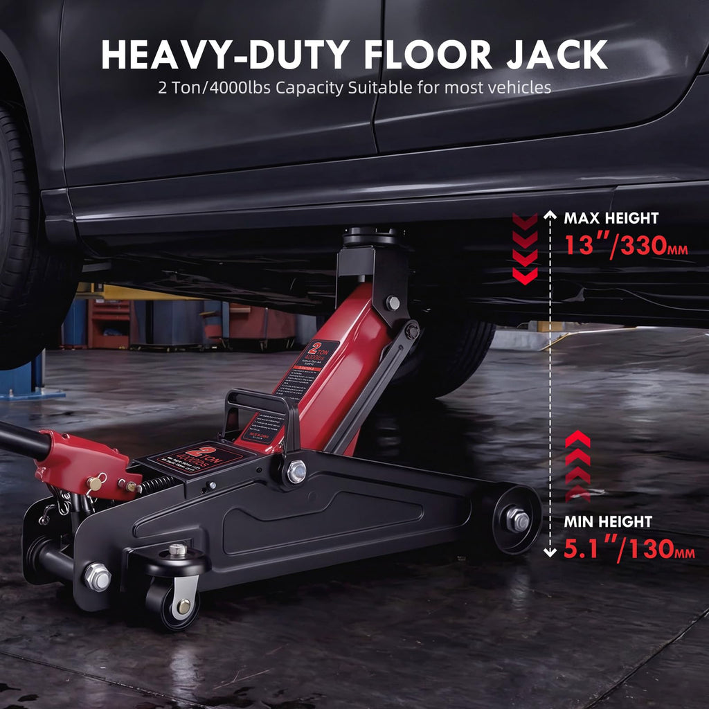 2 Ton Low Profile Hydraulic Floor Jack X9543