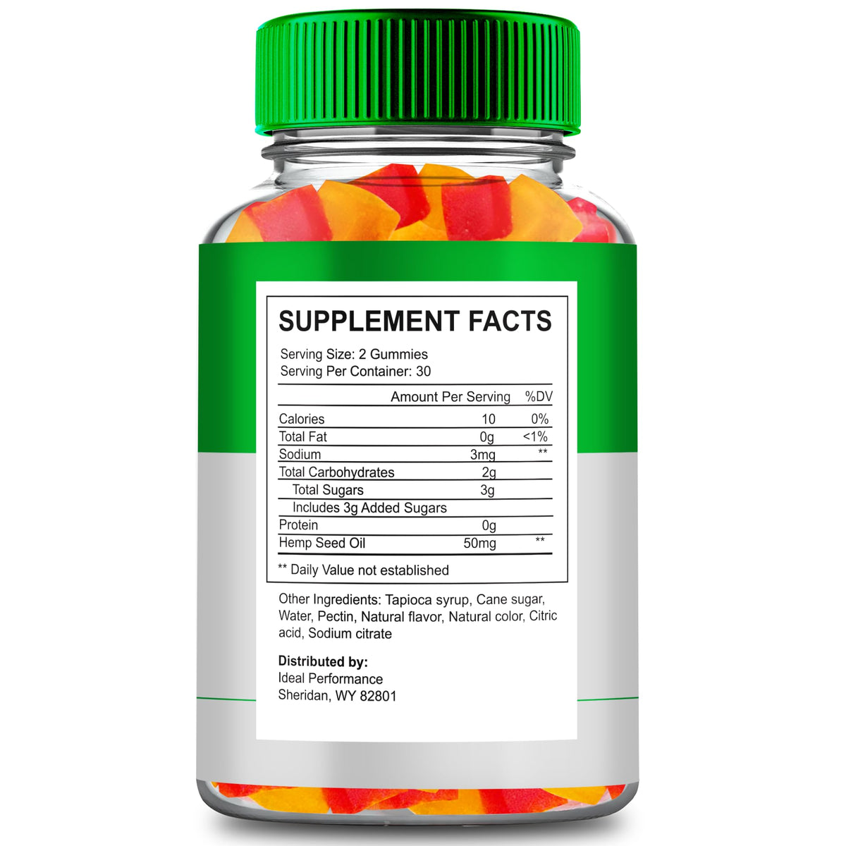 All Natural Maximum Strength Gummies 3 Pack I740