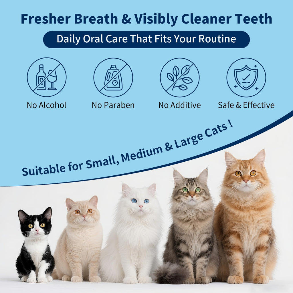 Tuna Flavor Toothpaste 1.06 oz with Toothbrush & Finger Brush E2519