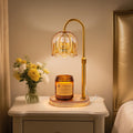 Candle Warmer Lamp with Timer & Dimmable Light Y109499