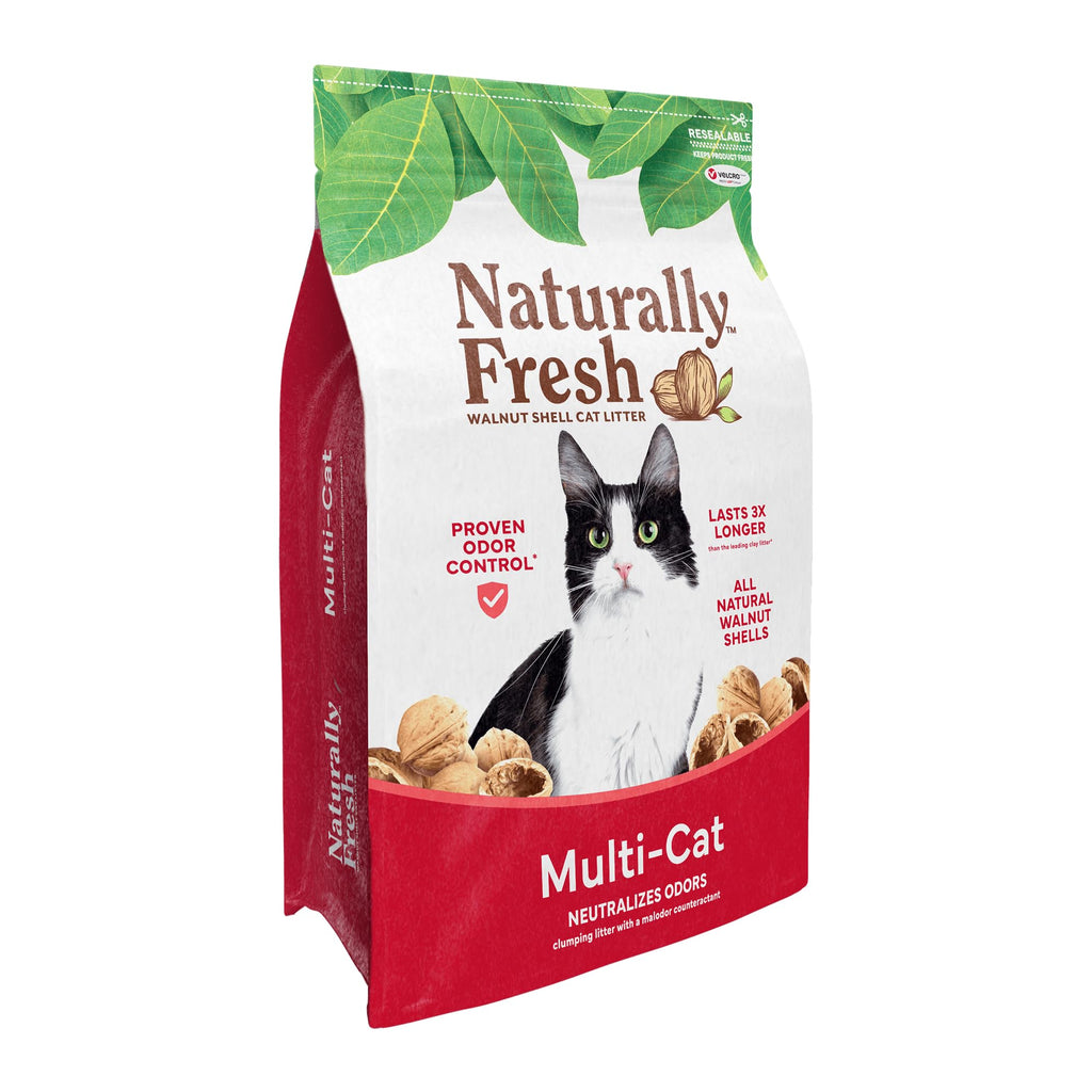 Unscented Walnut Shell Cat Litter 30 Lbs U16034