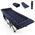 Folding Camping Cot with Mattress Q1192