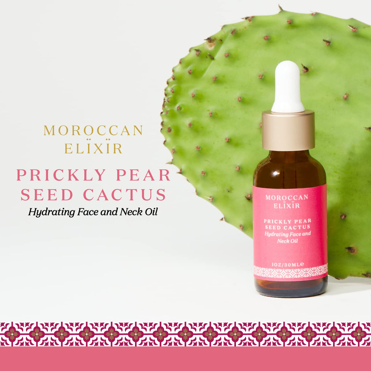 Prickly Pear Face & Neck Cactus Oil 1 oz F3398