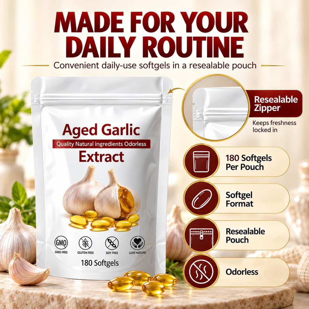Aged Garlic Extract 180 Softgels M102