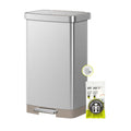 Matte Stainless 75 Liter 20 Gallon Step Trash Can A10474