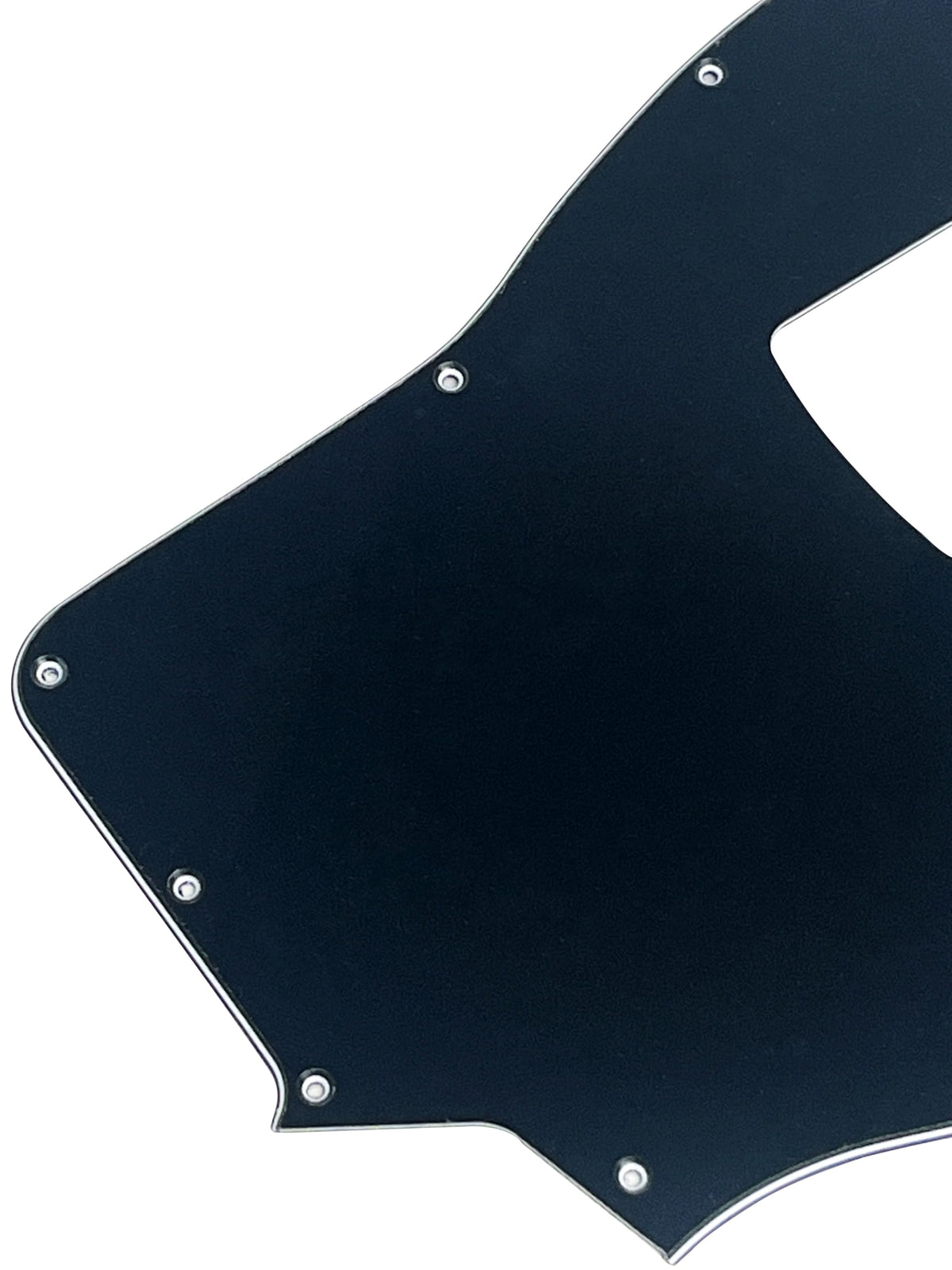 Black 3 Ply Guitar Pickguard B642