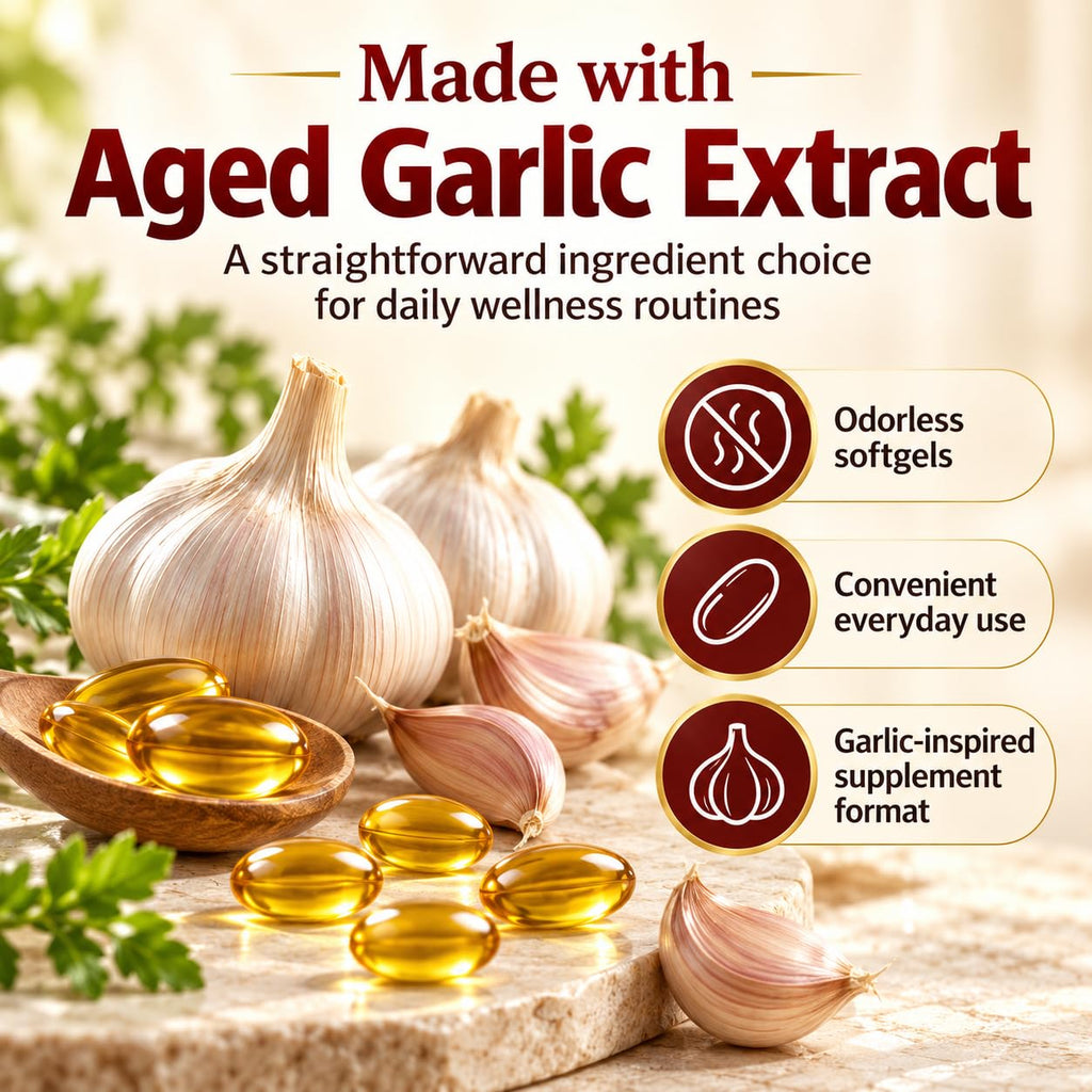 Aged Garlic Extract 180 Softgels M102