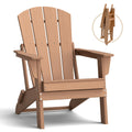 Folding HDPE Adirondack Chair Z476820