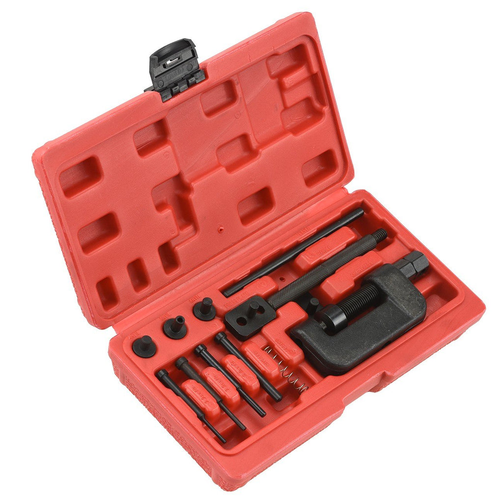 Chain Breaker and Riveting Motorcycle Tool Kit Y209