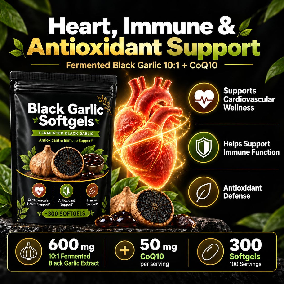 Black Garlic Softgels E417791
