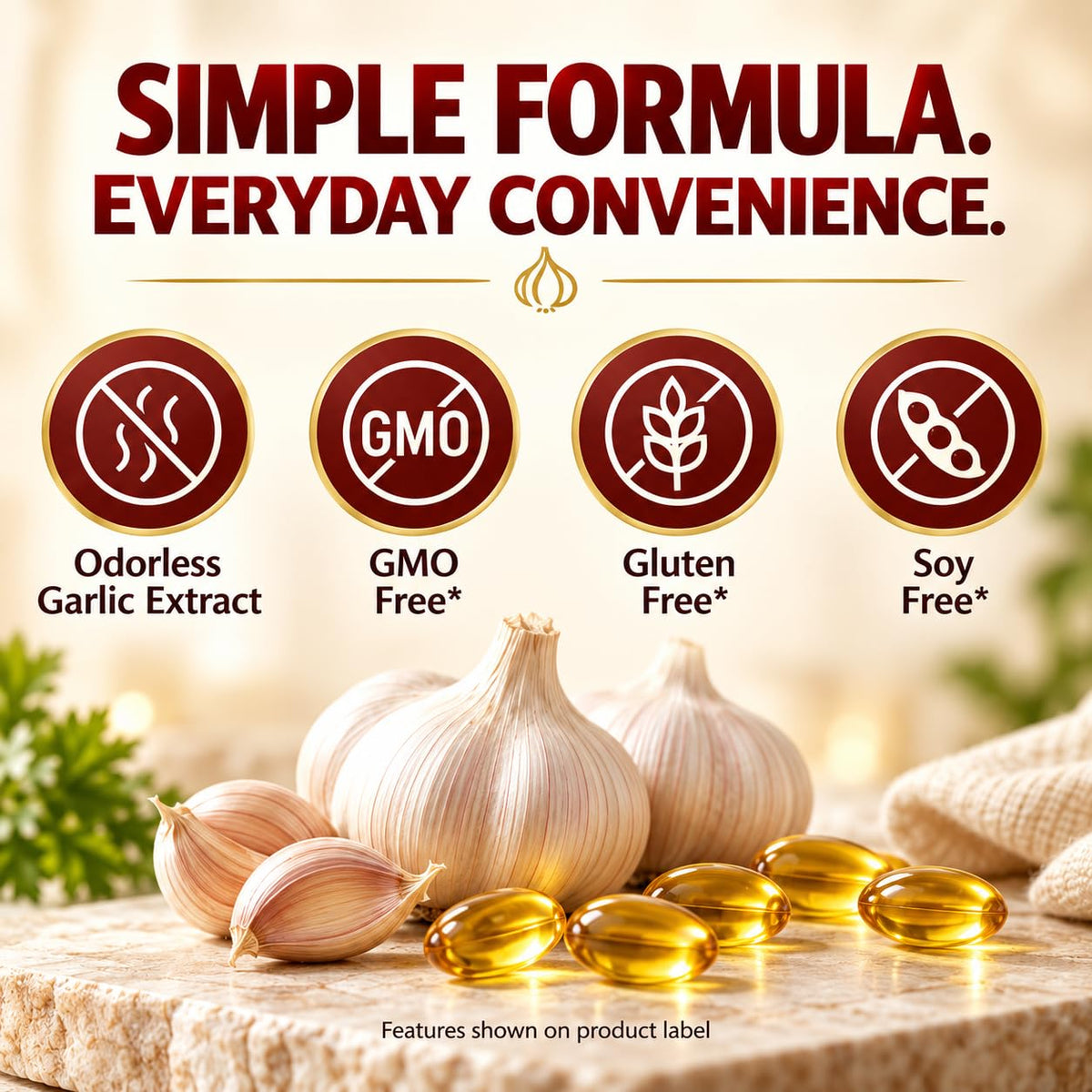 Aged Garlic Extract 180 Softgels M102