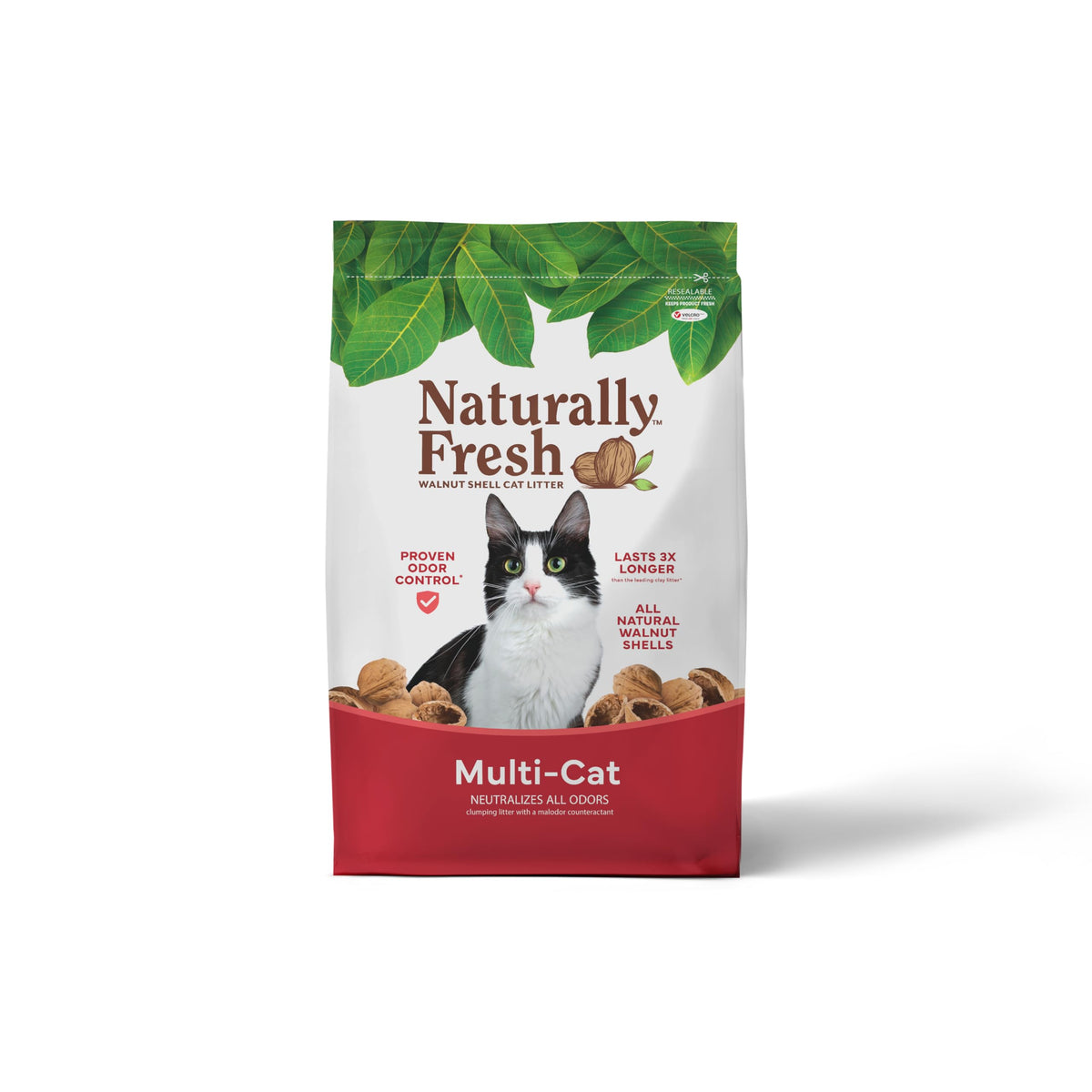 Unscented Walnut Shell Cat Litter 30 Lbs U16034