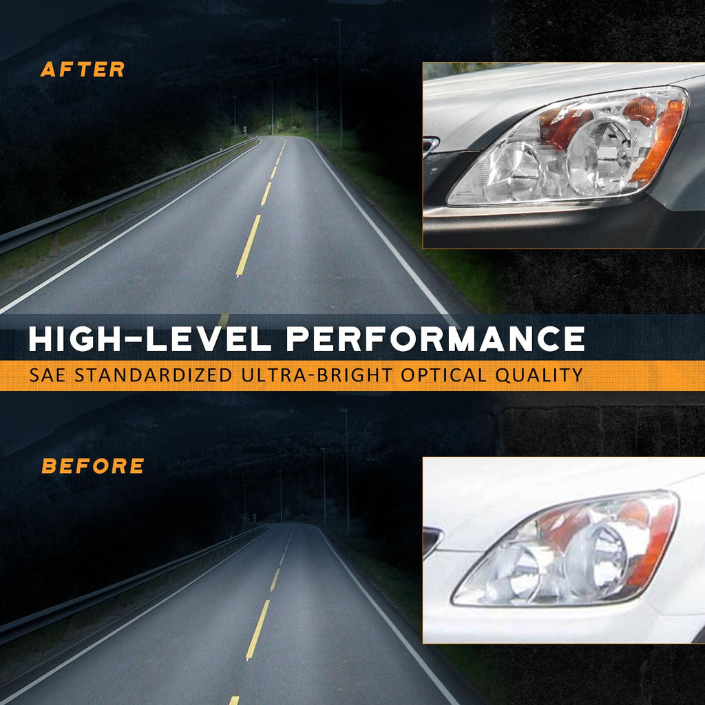 Headlights for 2005-2006 Honda CRV N4026