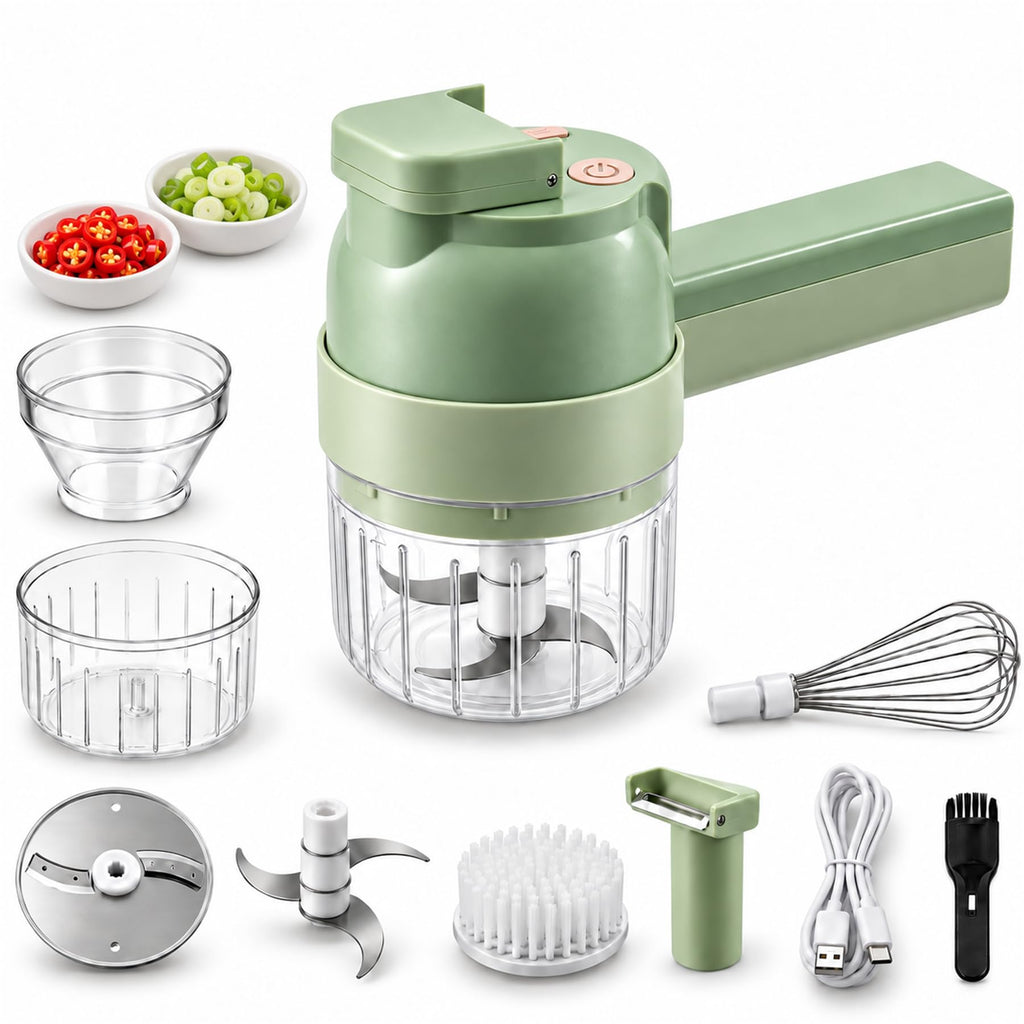 5-in-1 Handheld Electric Vegetable Cutter K632929