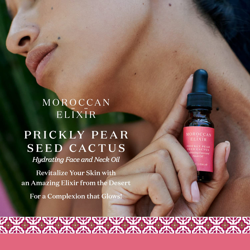 Prickly Pear Face & Neck Cactus Oil 1 oz F3398